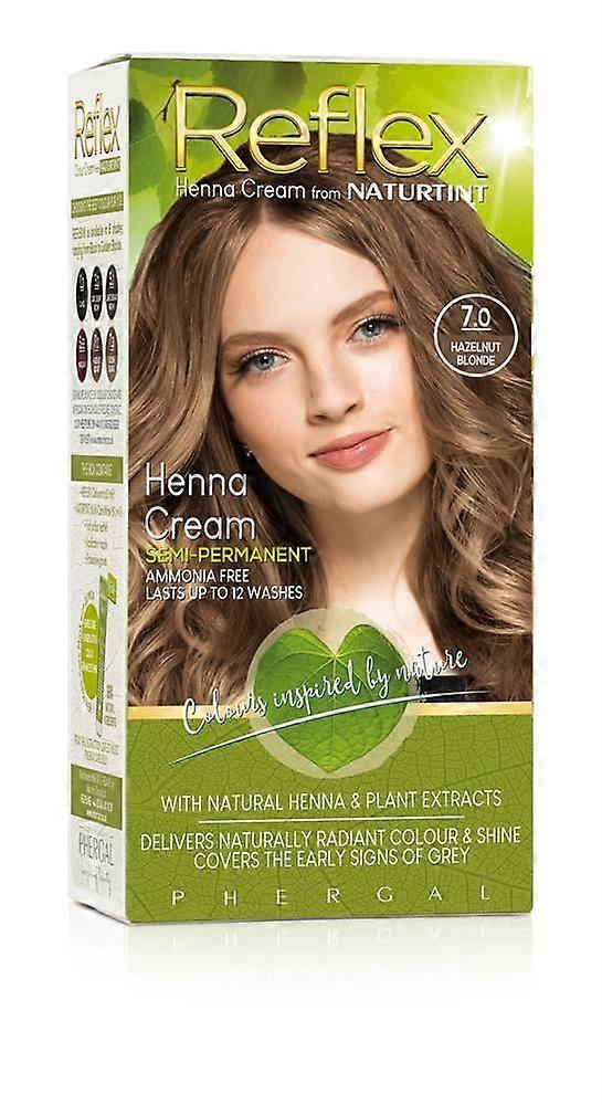 Naturtint Reflex 半永久性指甲花霜 7.0 榛子金发 110ml