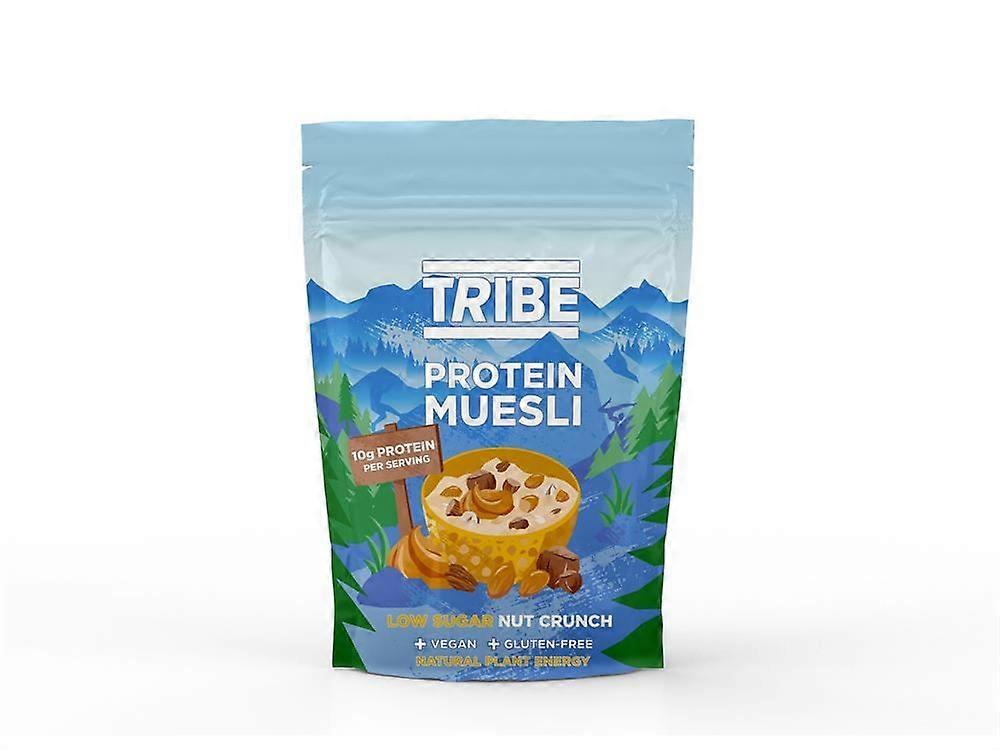 Tribe Protein Muesli - Τραγάνισμα Ξηρών Καρπών Χαμηλής Περιεκτικότητας σε Ζάχαρη (400g)