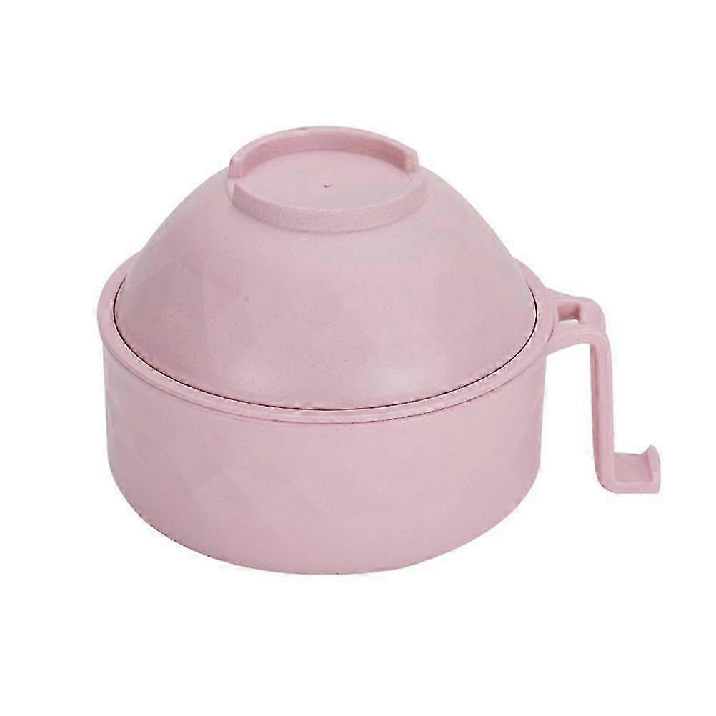 6個電子レンジラーメン調理器セット、水切り付き竹繊維ヌードルボウル