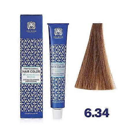 Sand Blonde 6.34 Hair Color With Plex And Arginine Valquer 60g