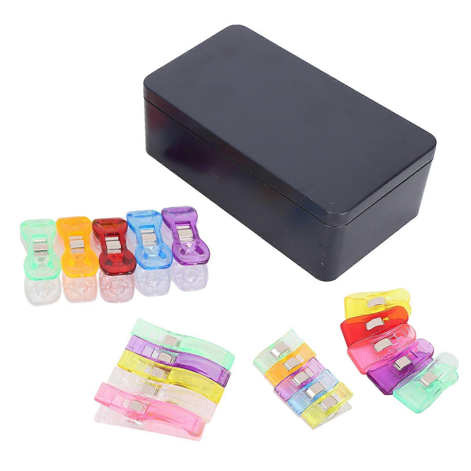 2025 Latest Model  120Pcs Sewing Clips Assorted Color Hemming PatchWork