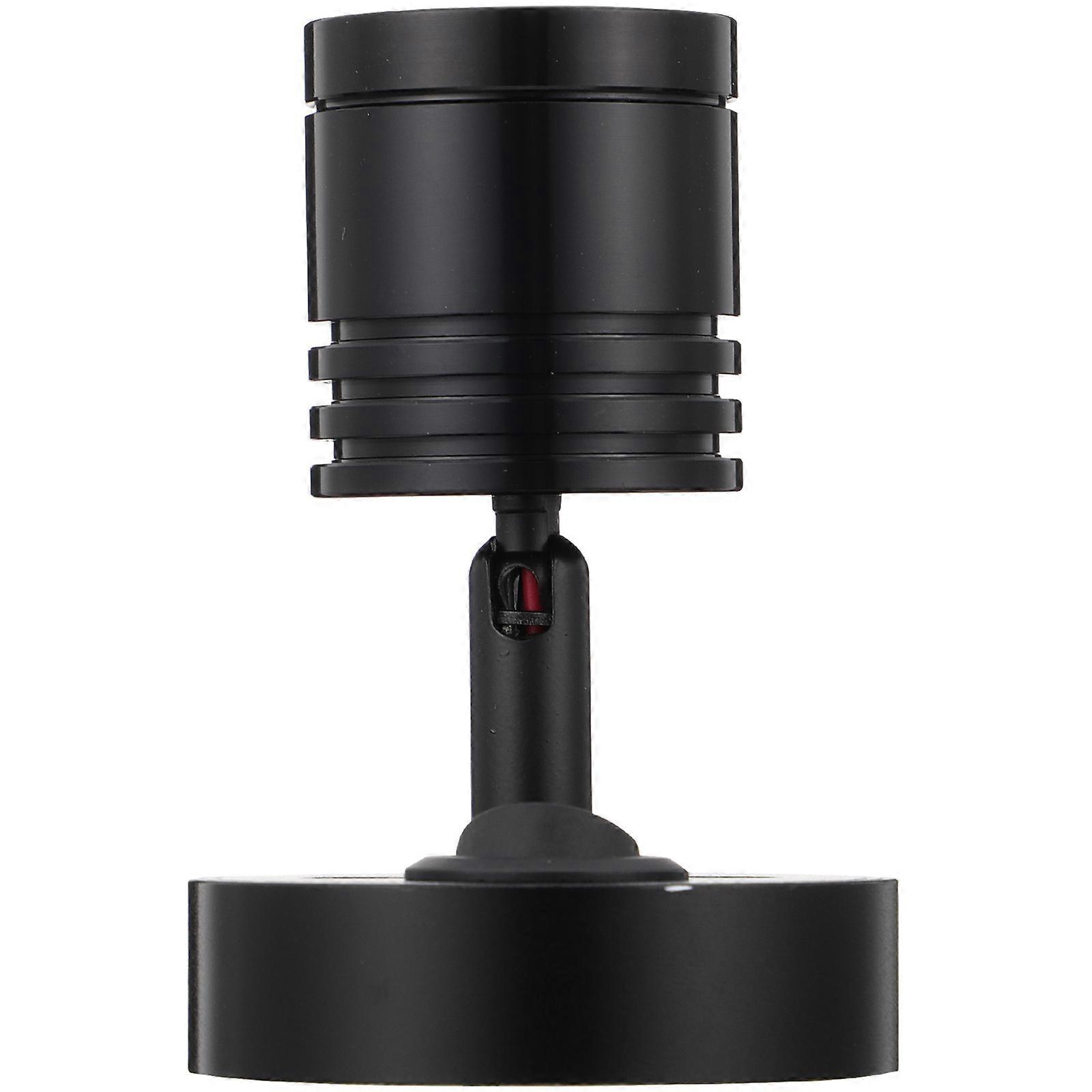 Swivel Reading Light Black Warm Light for RV Yacht Bedside Durable Energy Saving Rotatable Indoor Lighting for Elegant Spaces