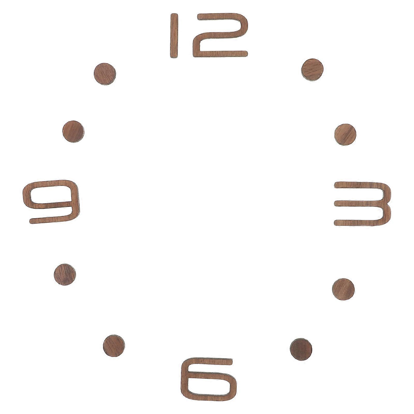 Elegant Digital Wall Clock, Arabic Numerals for Precise Time Telling