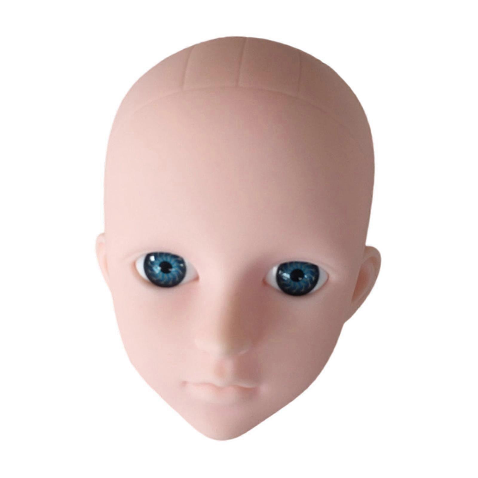 Training Mannequin Head, Practice Makeup Doll, Professional Multifunctional