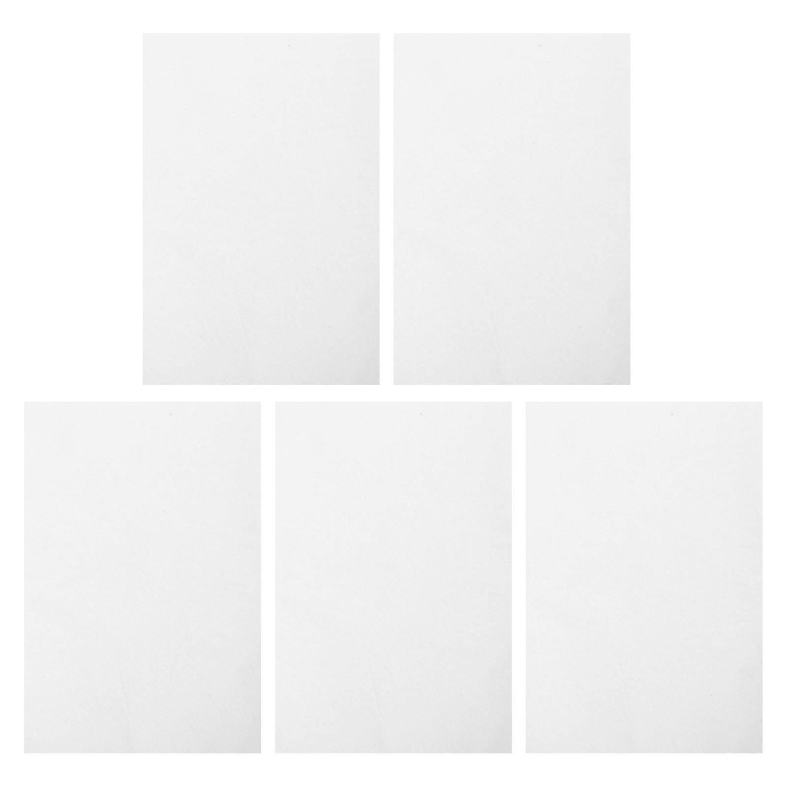 Self Adhesive Liner Jewelry Box Protective Liner Rectangular 30.00X20.00X0.10CM White present Boxing 5Set