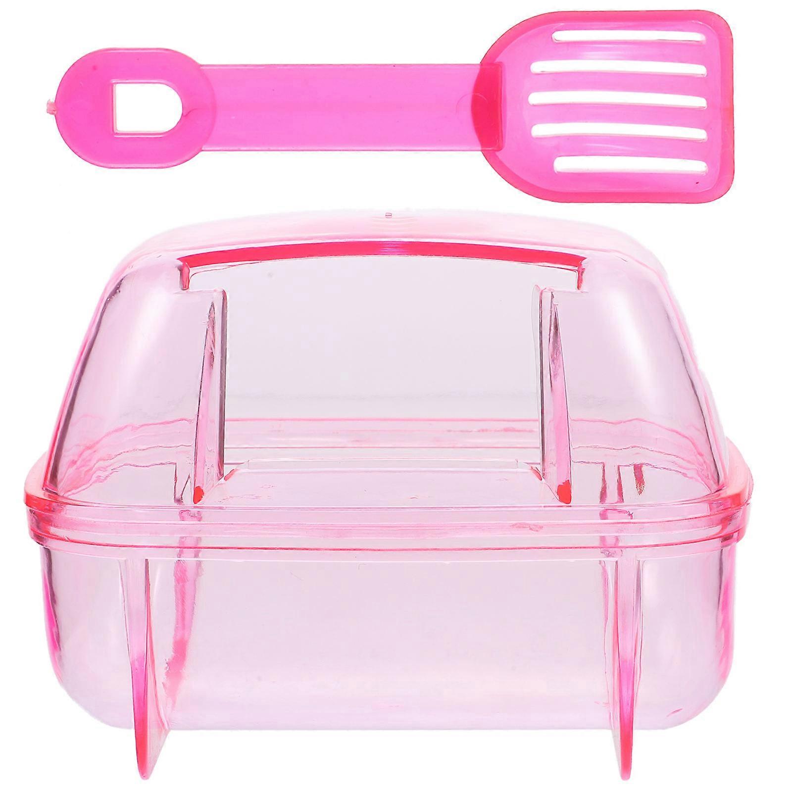 Small Hamster Bathing Tub for Small Pets – Durable, Easy to Clean, Practical Bathroom Accessory
