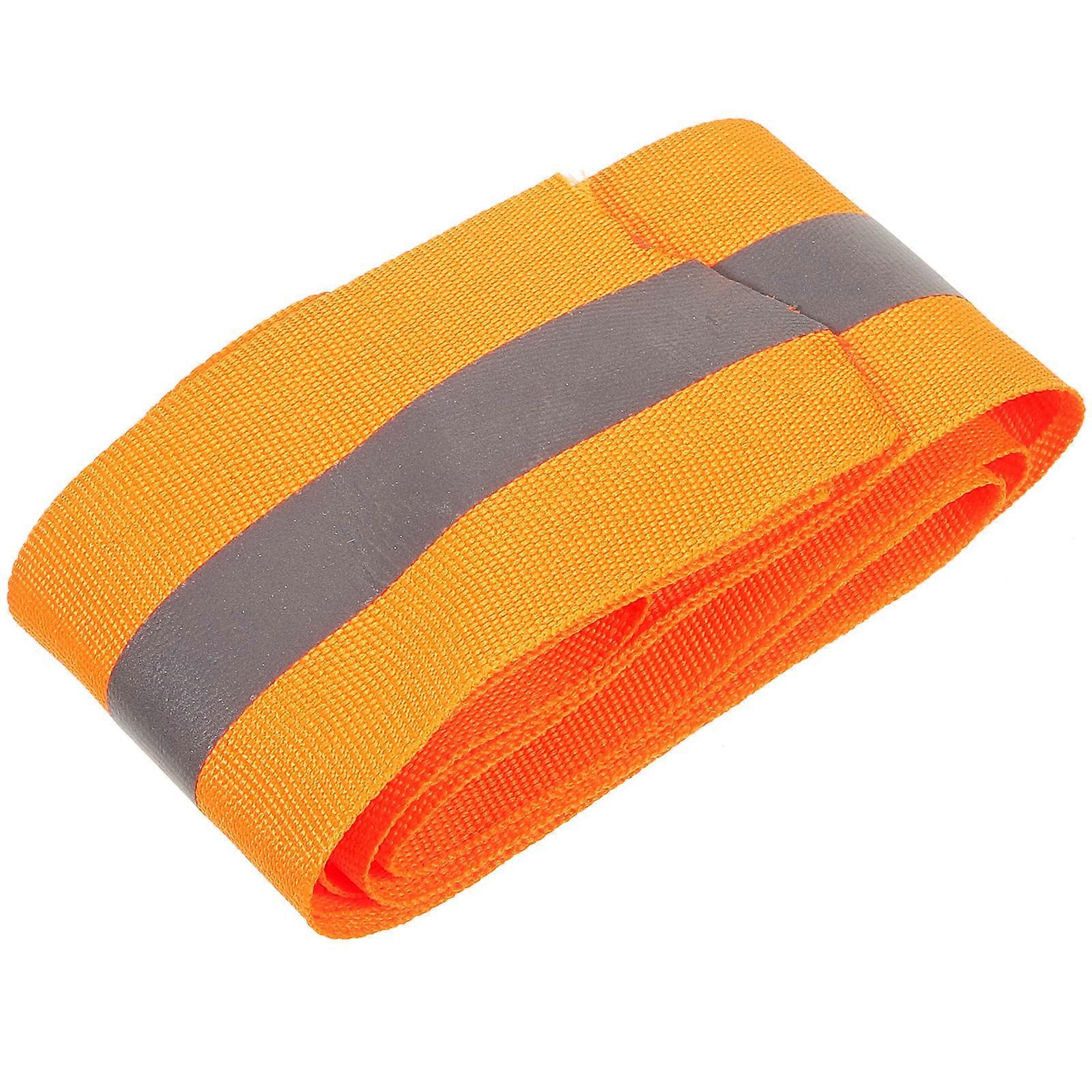 Athletics Finish Strap Running Track Warning Areas Orange 100x5cm Restrict Access 1Pack