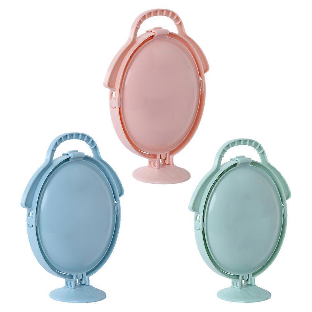 Food Trays For Party Buffet Cupcake Holders Green Simple Design 3Pcs