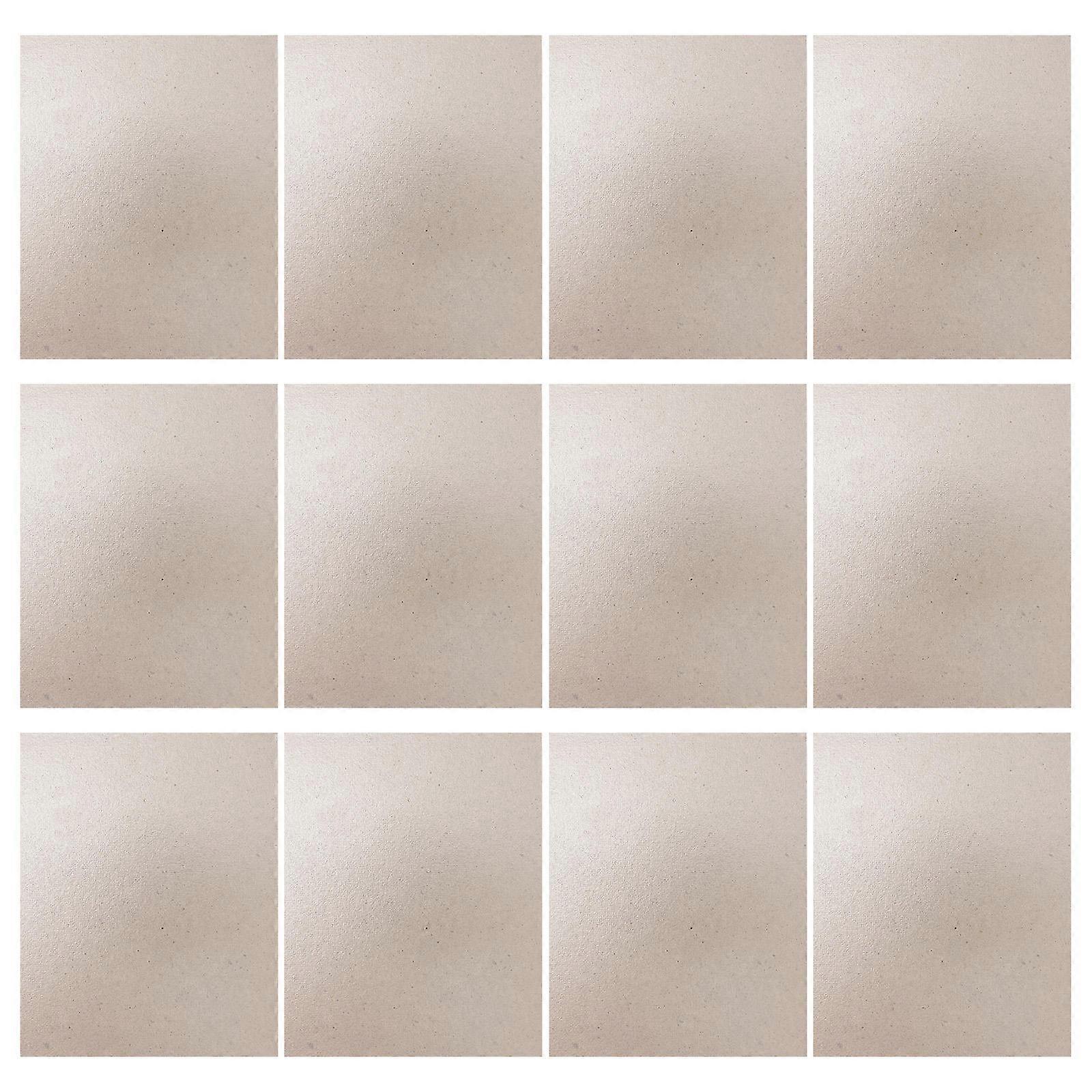 Microwave Oven Replacement Parts Mica Plate Sheet Insulating Oil-Proof Rectangular Shape 12Pcs