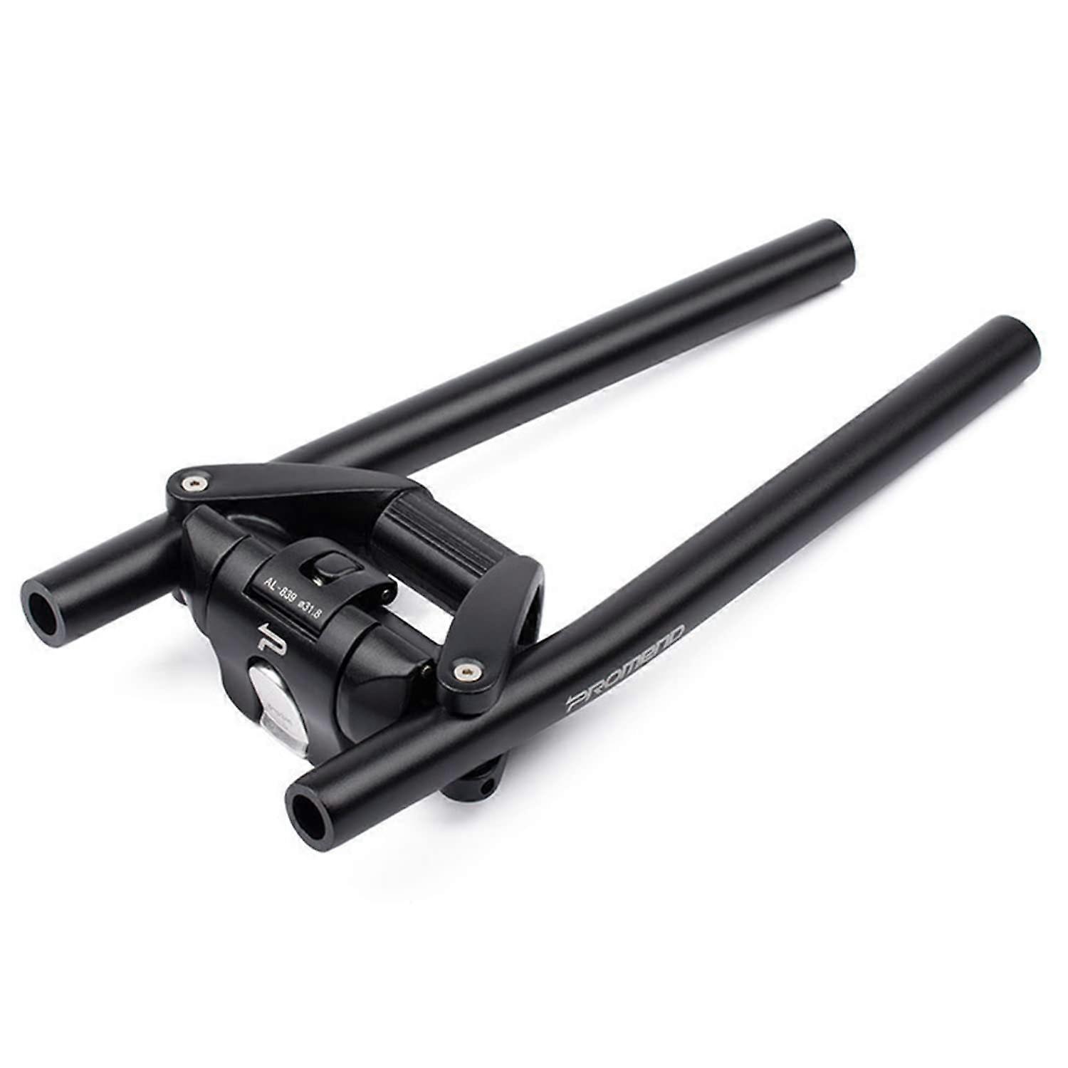 Bicycle Folding Handlebar Aluminium Alloy MTB Scooter Electric Bicycle Quick Release Handlebar Suitable for 31.8/25.4 mm Handlebars Black 1