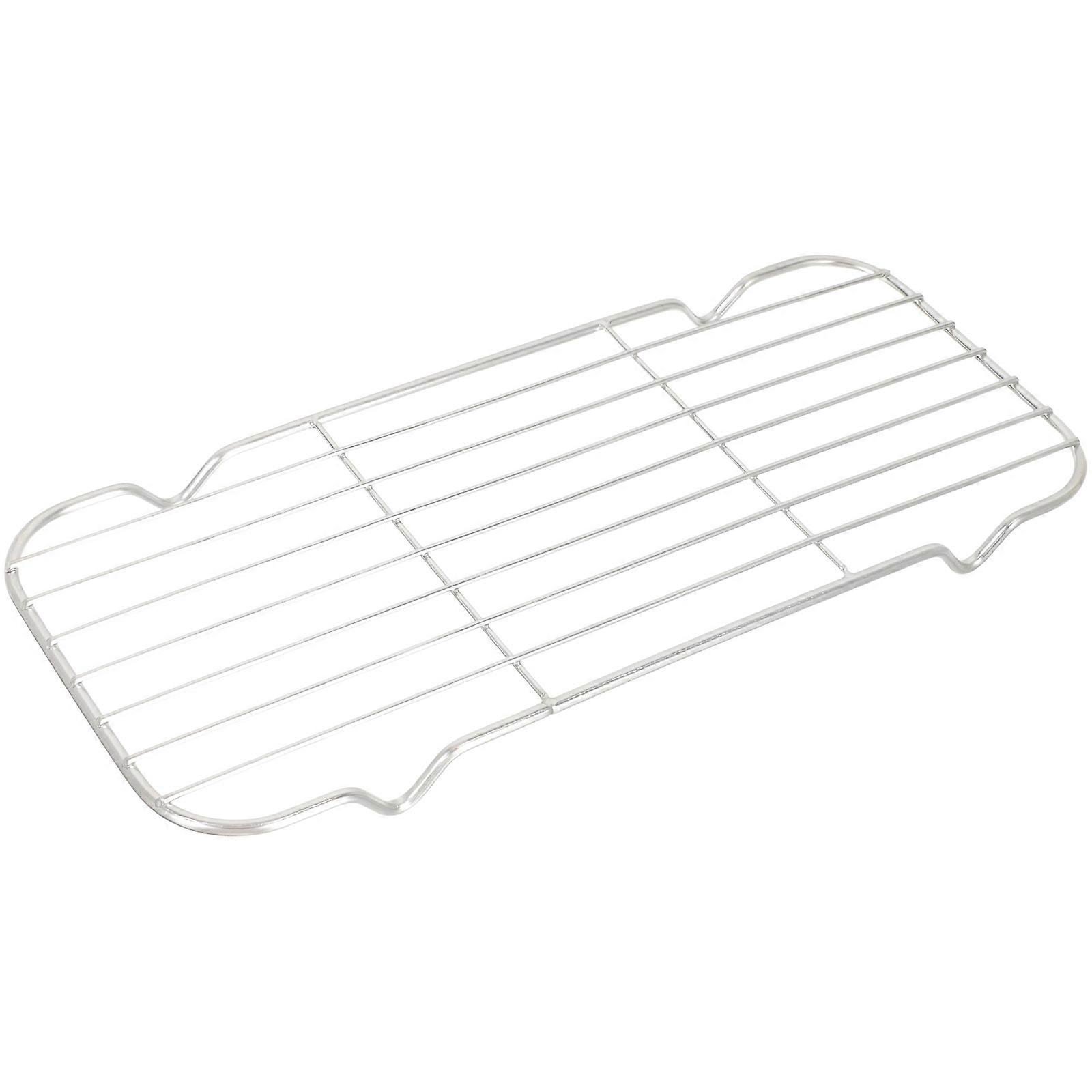 Stainless Steel Heavy Duty Cooling Rack for Kitchen Baking – Heat Resistant Metal Draining Rack with Airflow Design for Oil Drainage and Efficient