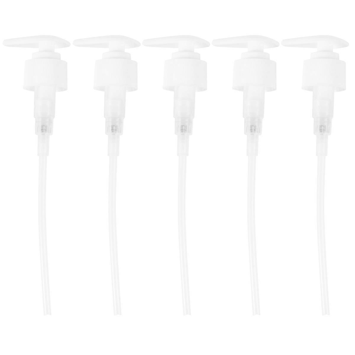 Plastic Pump Bottles Dispensing Soap Dispenser Pump Random 5Set