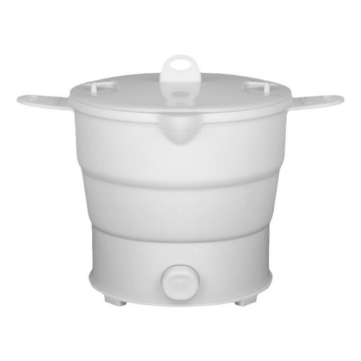 Bärbar elektrisk kokkärl - Hopfällbar resekokare för barnmjölk, varmt vatten, gröt - Multi-Func