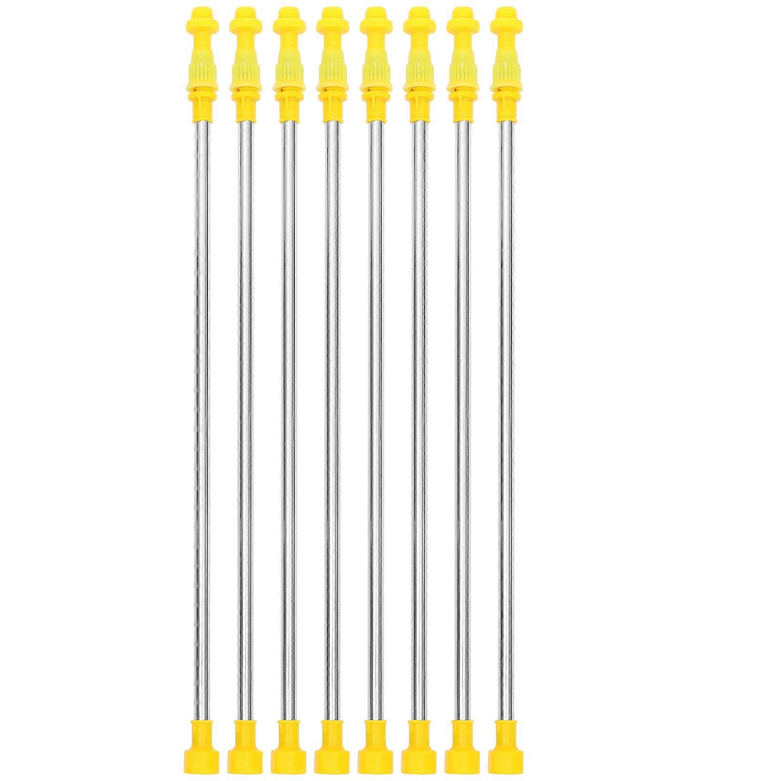 8pcs Telescopic Garden Sprayer Pole Extension for Water Sprinkler Replacement Part