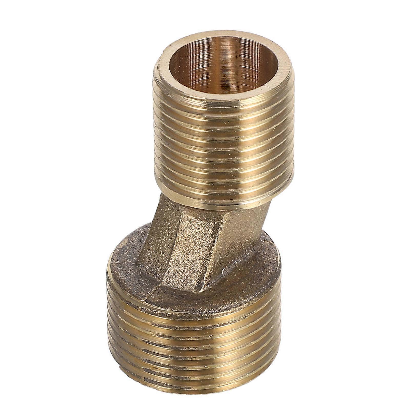 Curved Foot Adapter For Bathtub Faucet Installation Copper Bent Screw Stability Enhancement 1Pack