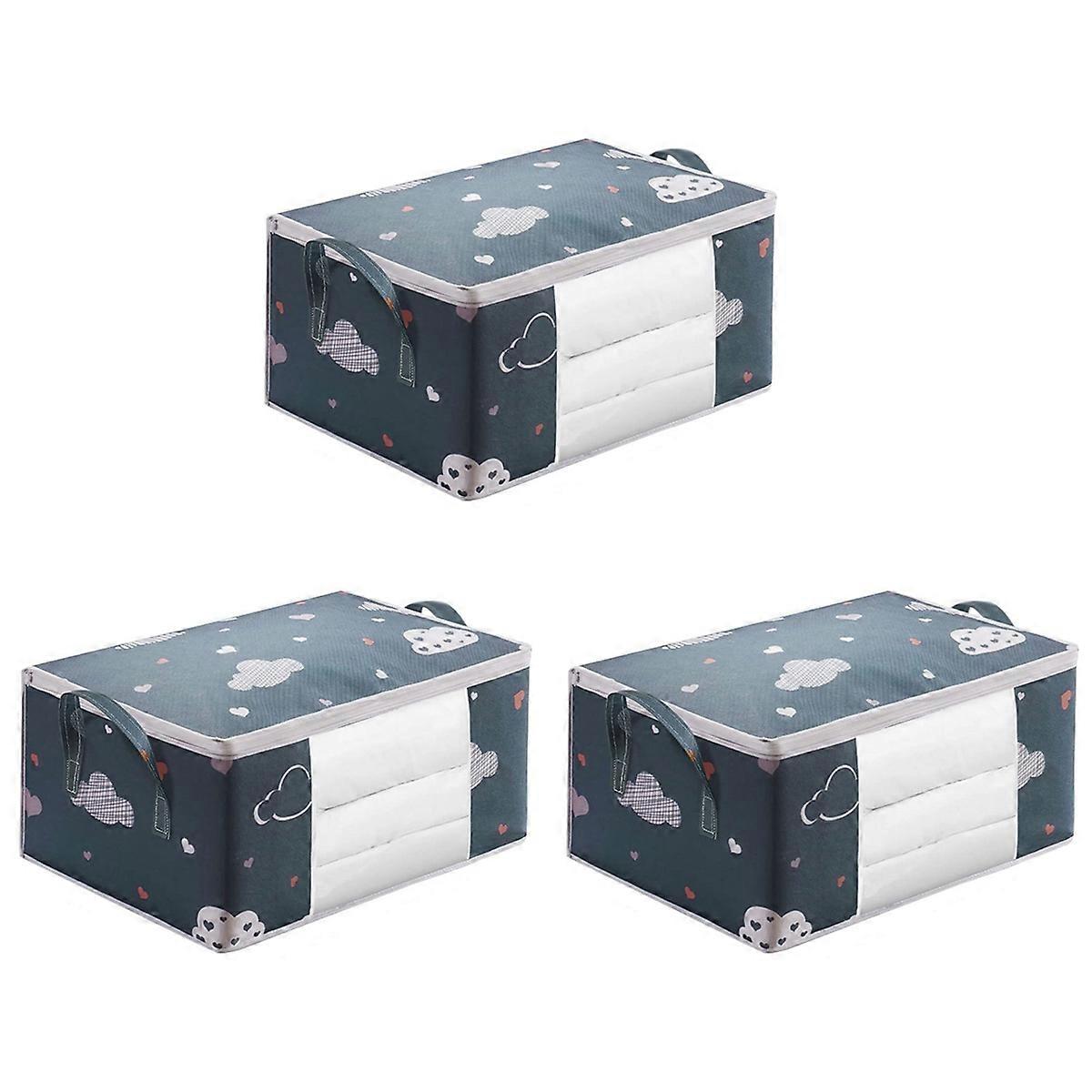 Clothes Storage Bag,for Organizing Clothing Comforter Sweater, S