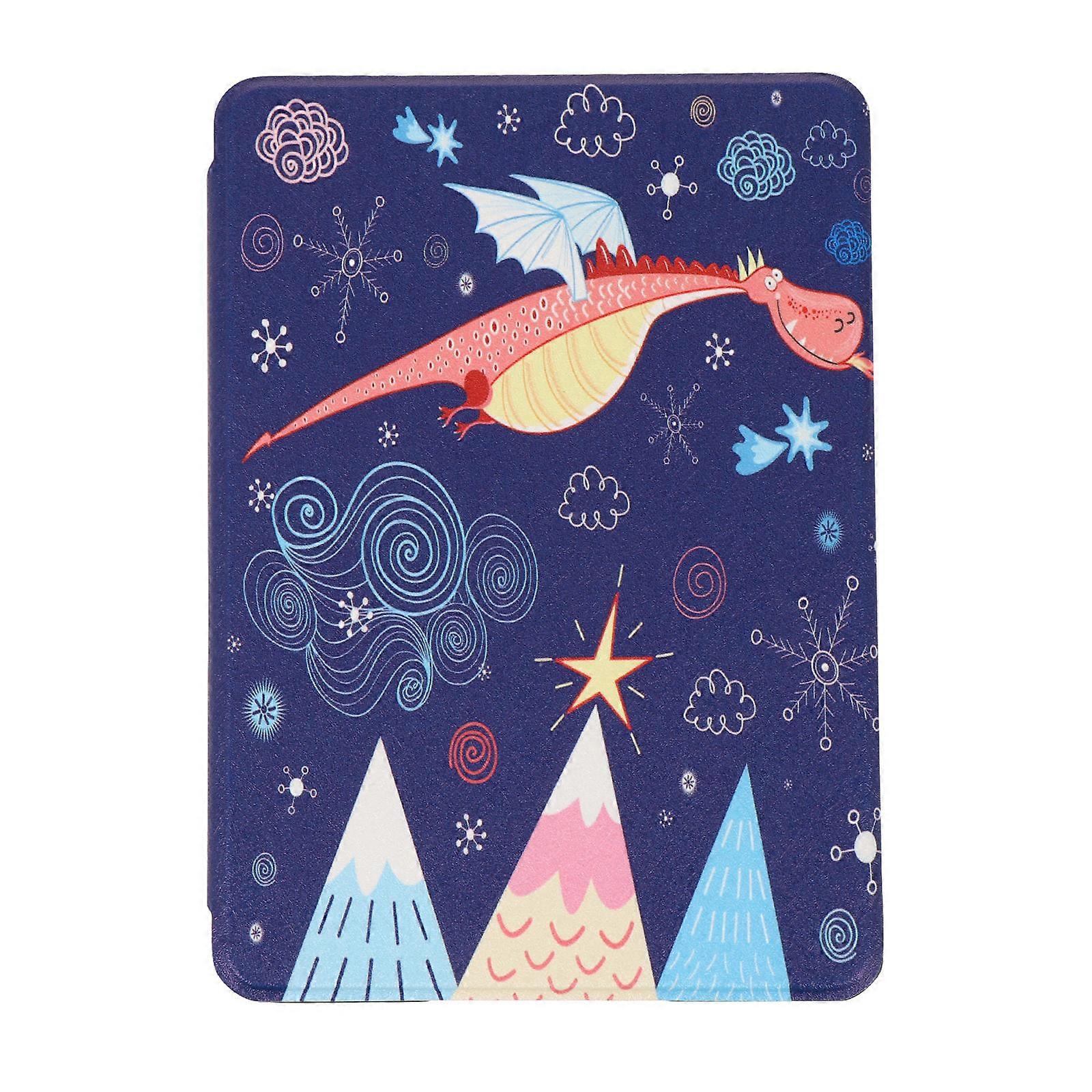 Protective Cover For E-Book Auto Wake Compatible With Kindle Paperwhite4 Blue 16.8x11.8cm 1Pcs