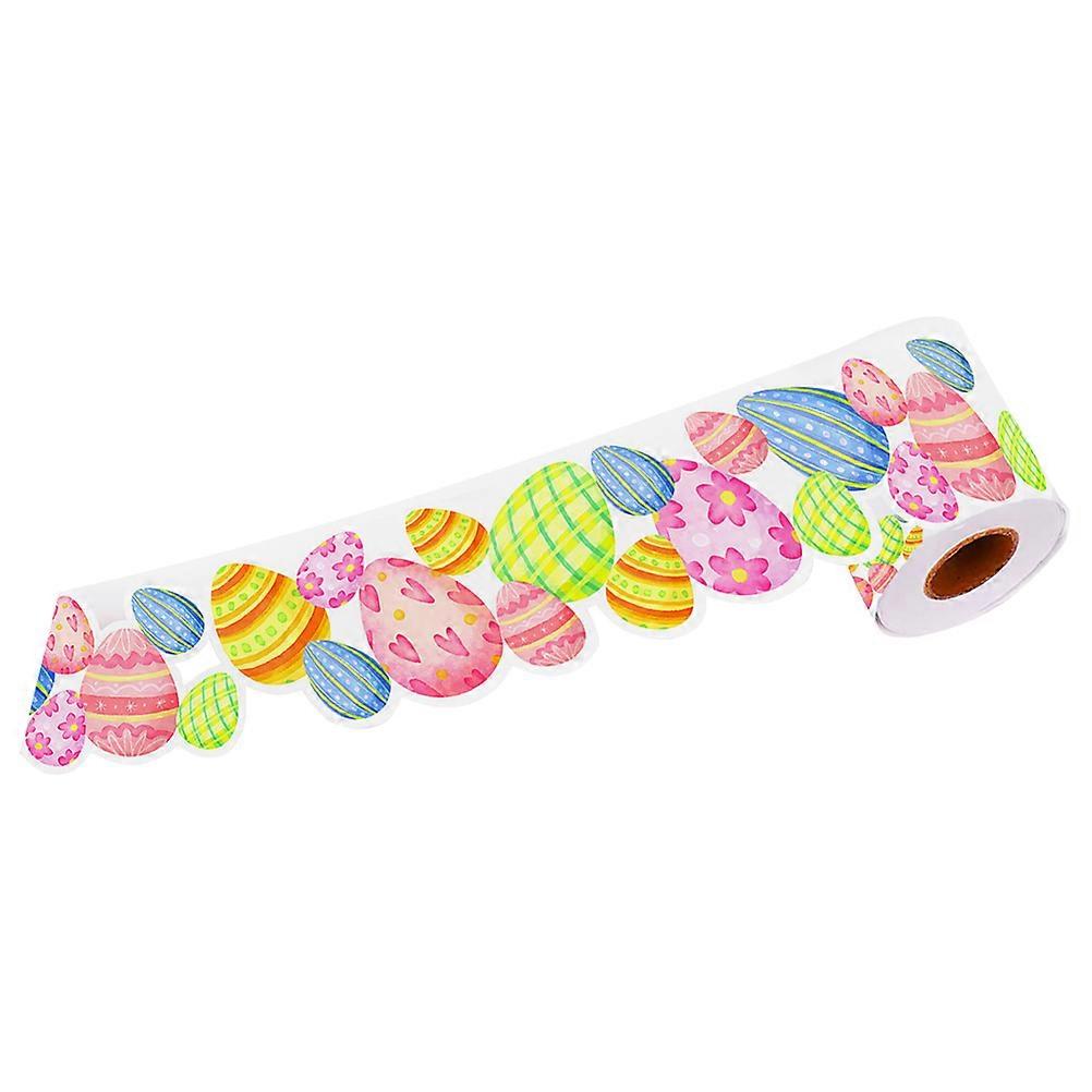 Decorative Border Paper Bulletin Board Strips Office Environment Multi 2070.00X8.00X0.10CM Attachable 1 Roll