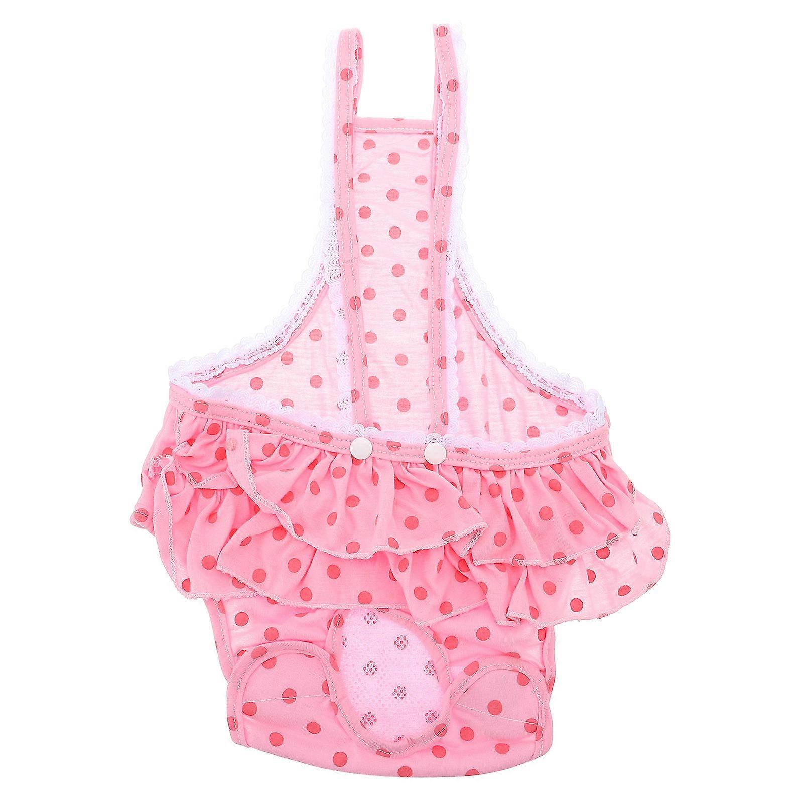 Puppy Sanitary Diaper Pet Diaper For Untrained Puppies Durable Construction Pink Xl 1Pack