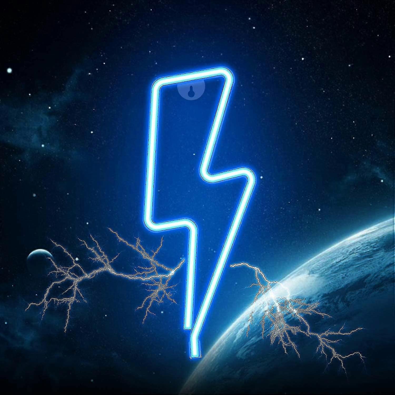 Planet Neon Signs LED Night Light with USB Charging/Battery