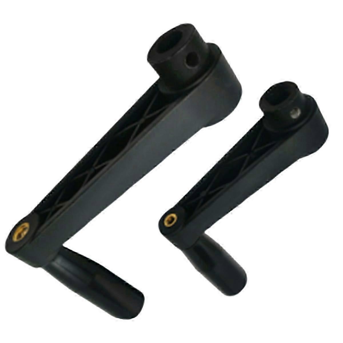 YK938-A Nylon Round Hole Rocker Handle Non-Collapsible Knob Handles for Woodworking Machinery Edition 0704