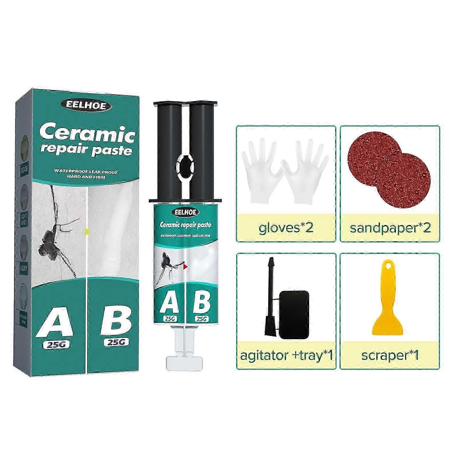 Tile Repair Paste Repair AB Glue Set Ceramic Crack Agent Repairing