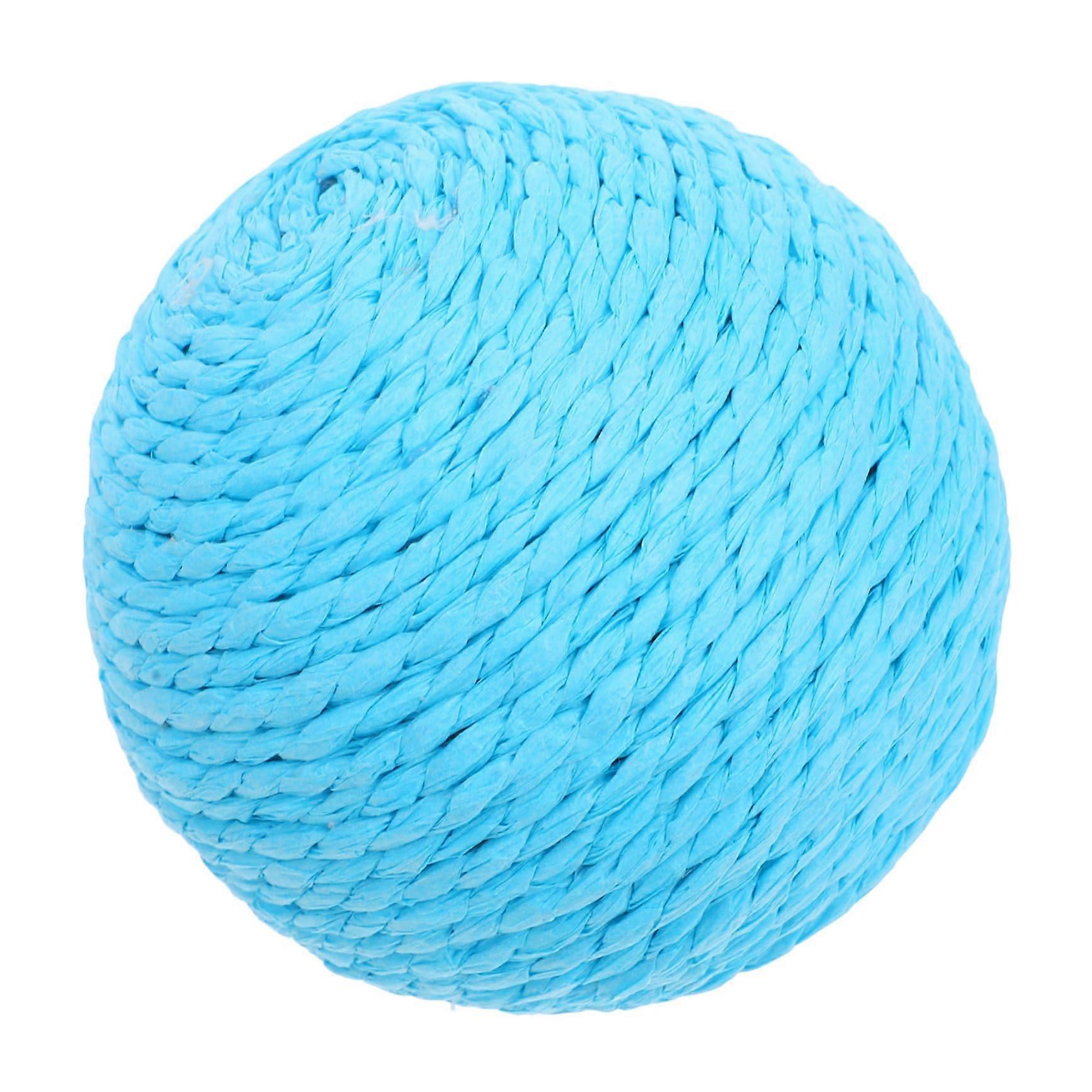Large Sisal Ball for Cats Interactive Chew and Scratch Toy for Indoors