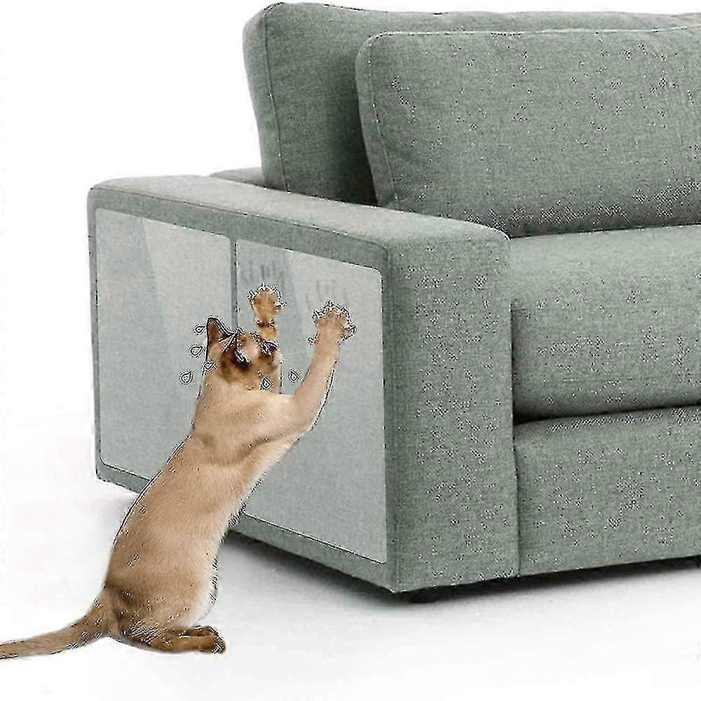 Double-Sided Sticky Cat Scratch Deterrent Tape, Cat Repellent for Furniture, Couch Protector, and Training Tape