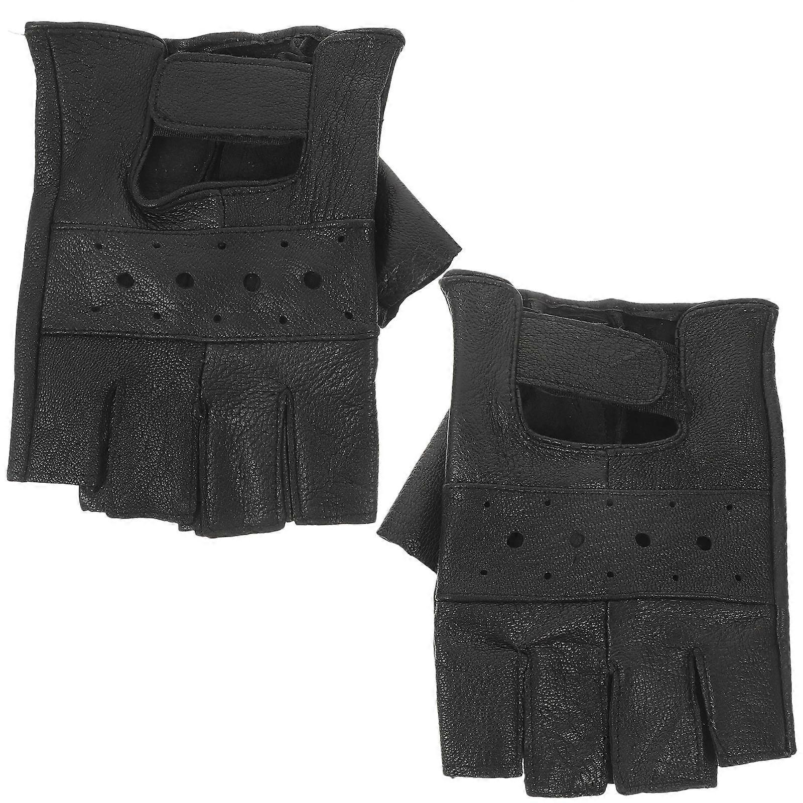 Here's a refined and professional product description for your **Half Finger Gym Gloves**:
**1 Pair Half Finger Gym Gloves for Men – Skid