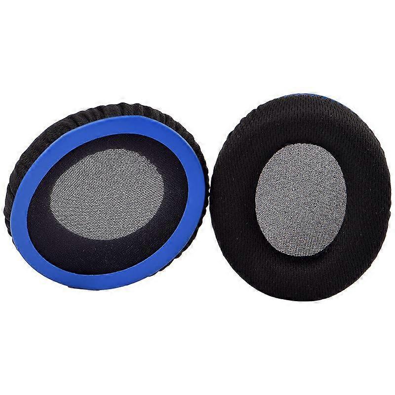 2pcs BK Cloth Earphone Replacement Earpads Pads For HyperX Cloud Chat / Cloud Stinger Core