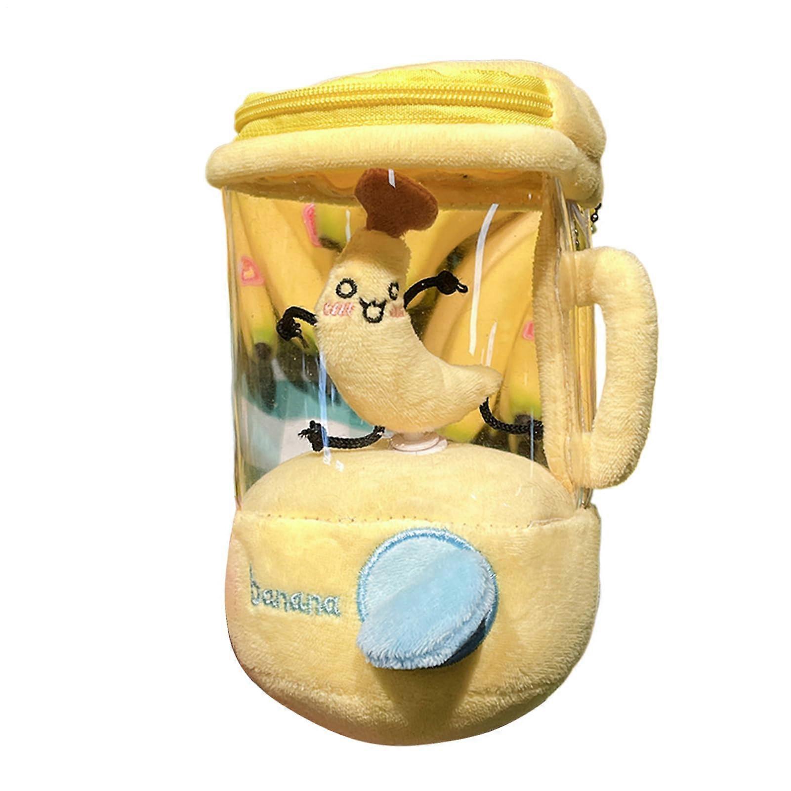 Pullover String Blender Toy, Fun Veggie Plush, Rotating Play Toy, Soft Collector's Item