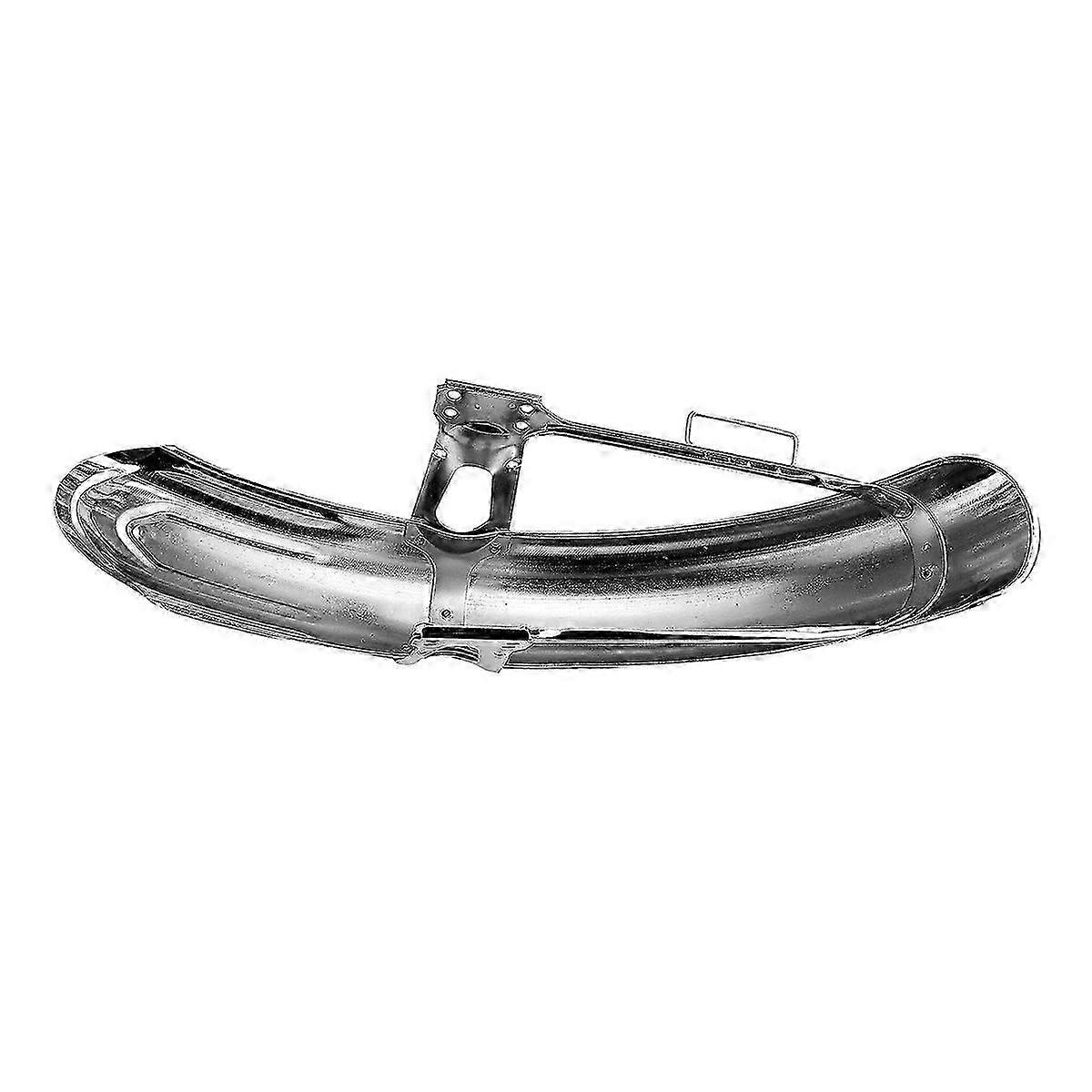 Motorcycle Cafe Racer Front Mudguard for CG125 Silver