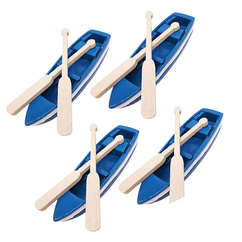 Miniature Wooden Boats for Micro Landscape Ocean Crafts DIY Underwater Decorations for Nautical Theme Beach and Sea Accessories
