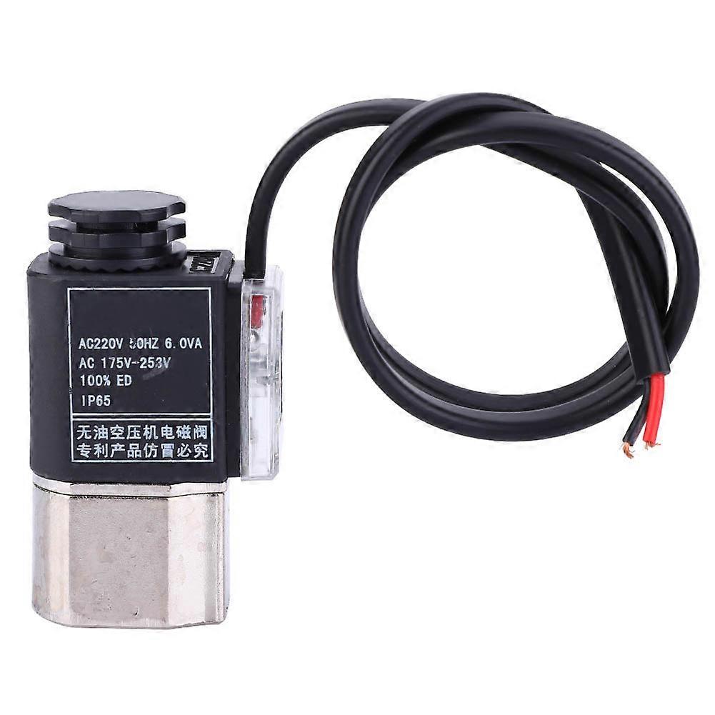 Sole Valve Cast Iron Mute Oil Free Unloading Drain Valve Air Compressor Pump Fitting