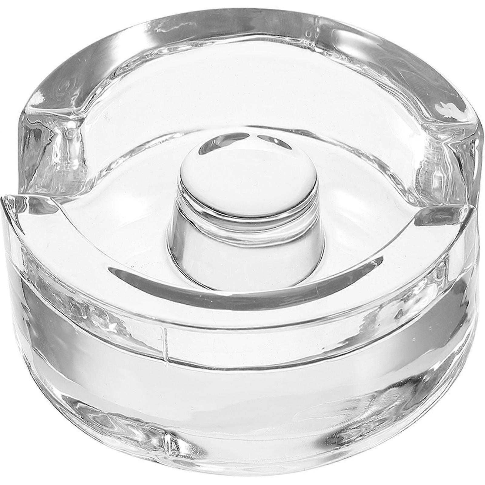 Wide Mouth Fermenting Lids Glass Lid Fermenting Weight Jars Kitchen Use Flat Bottom 1 Pair