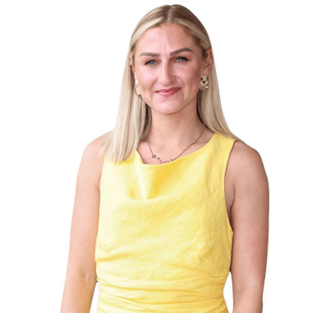 Laura Coombs (Gul) Halvkropp Buddy Utskärning