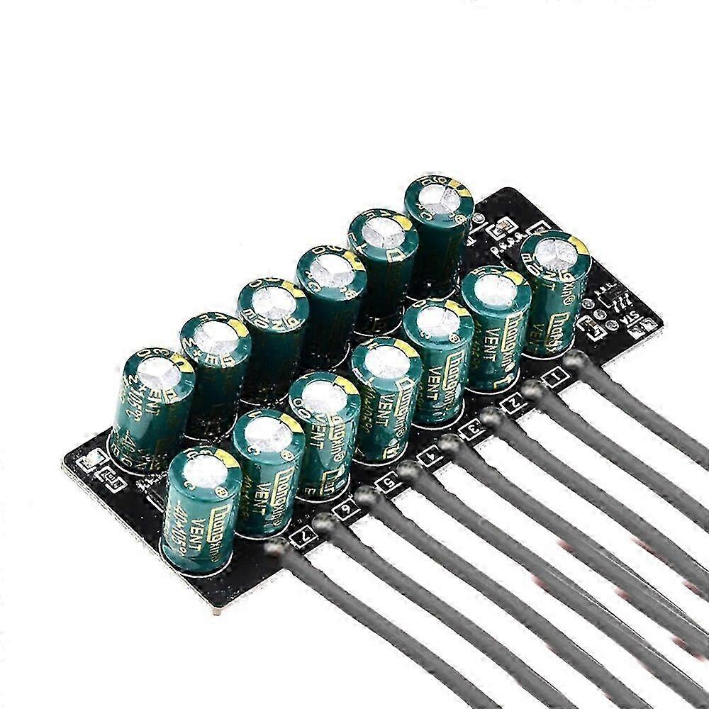Active Balancer Board & Lithium Battery Balancer Module for 3S, 4S, 6S, 7S Li-ion & LiFePO4 - 22AWG Equalizer for DIY Battery Projects