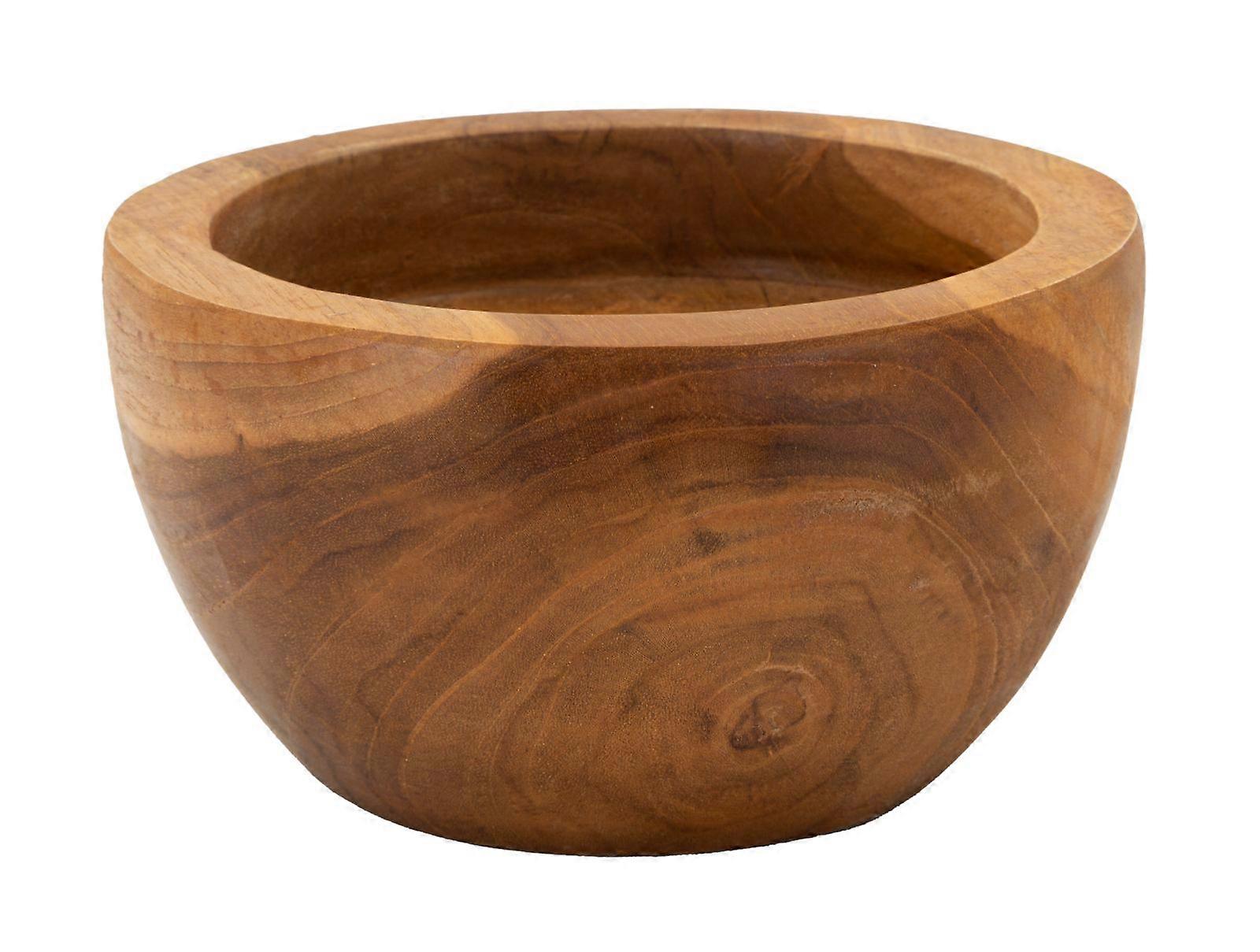 TÁLCA ERUSI SIMPLE TEAK CM Ø 15X9,5