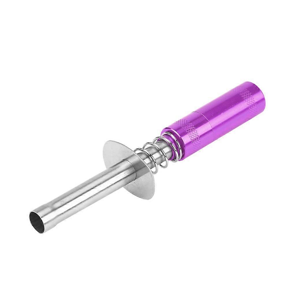 RC Glow Plug Igniter High-Quality Aluminium for HSP 1/10 Nitro RC Cars - Purple Color, Durable, Lightweight Design