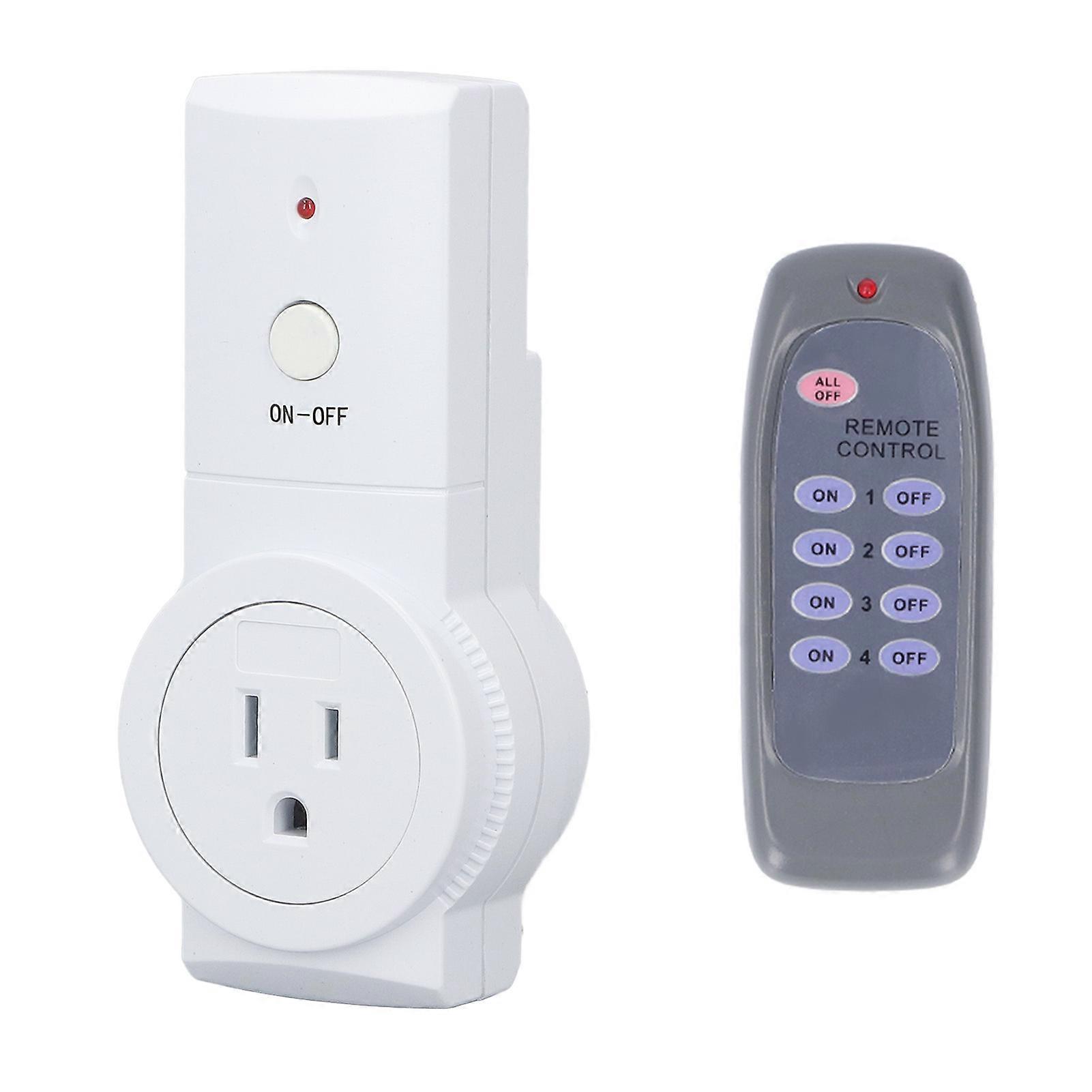 Remote Control Outlet Power Socket Receptacle   for Light Conditioner