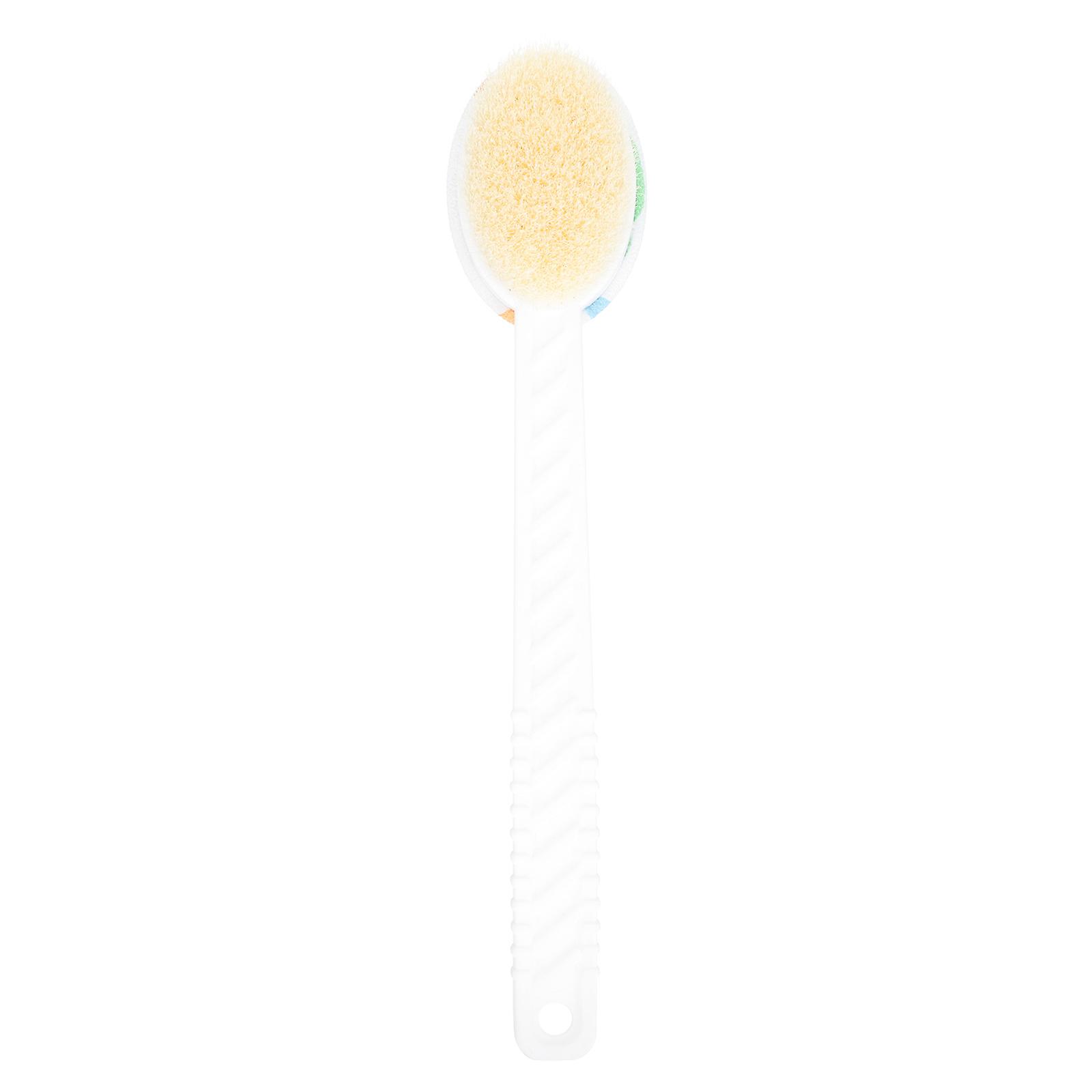 Bath Scrubber Brush Deep Cleaning Long Handle Bath Brush Assorted Color Durable 1Set