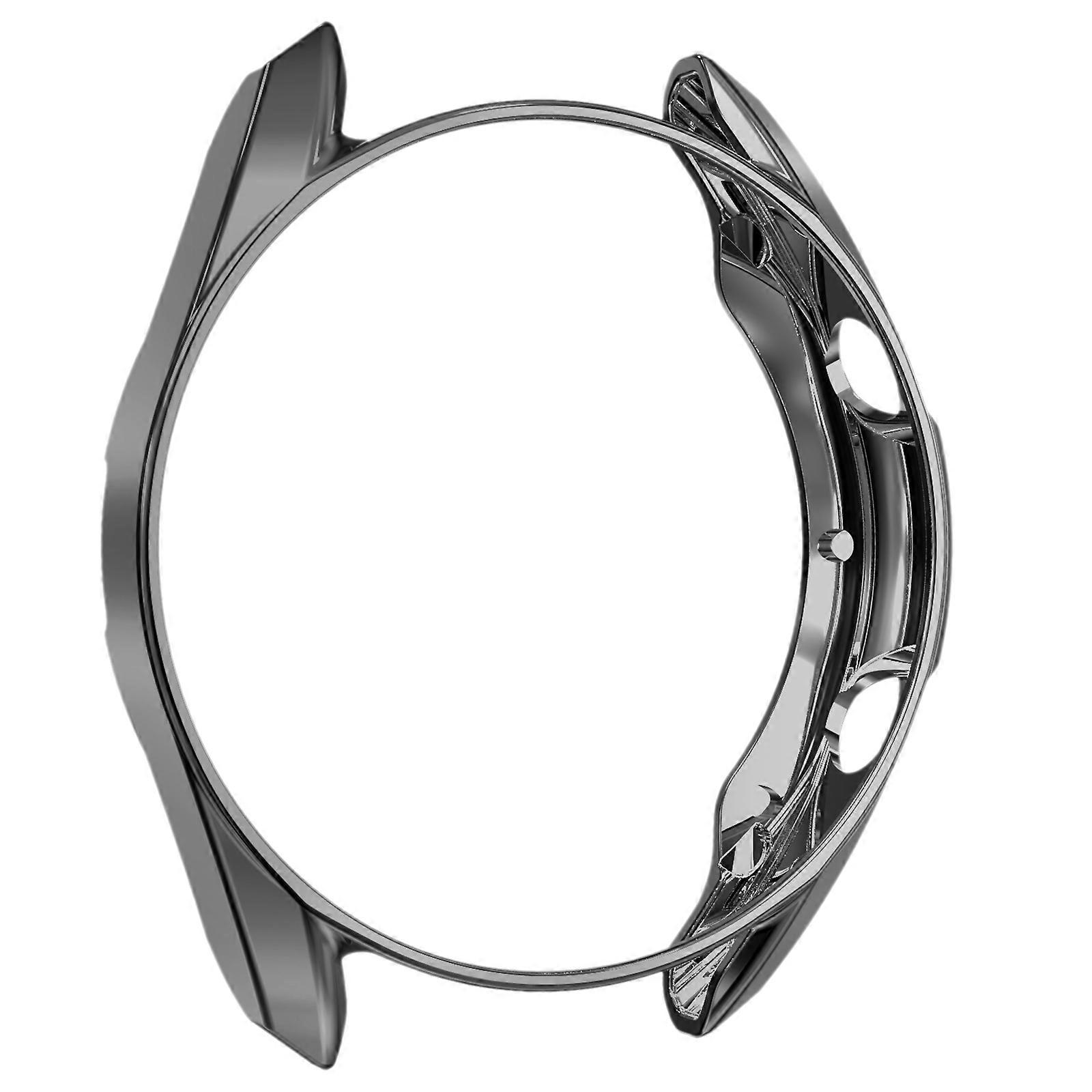 Watch Case Accessory Replacement TPU Protection for Watch 3 45mm Black 1Pack