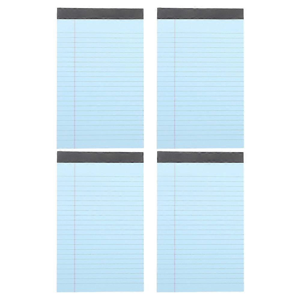 a polished product description based on your input:

 

**4pcs Lined Tearable Notepads – Smooth Writing Lightweight Notebooks for Office, School &