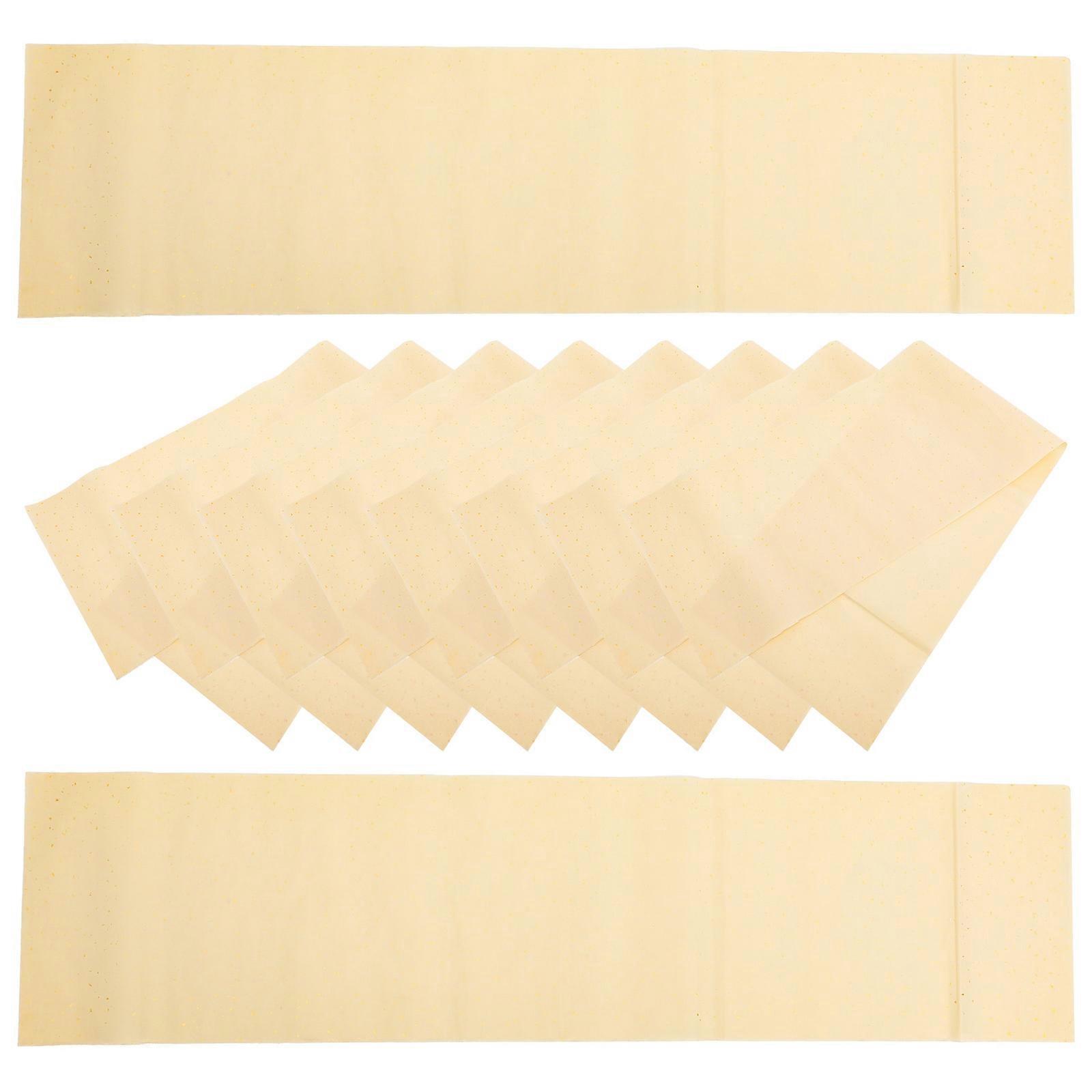 Durable Yellow Calligraphy Paper for Children Smooth and Supple with Excellent Writing Experience 50 Sheets
