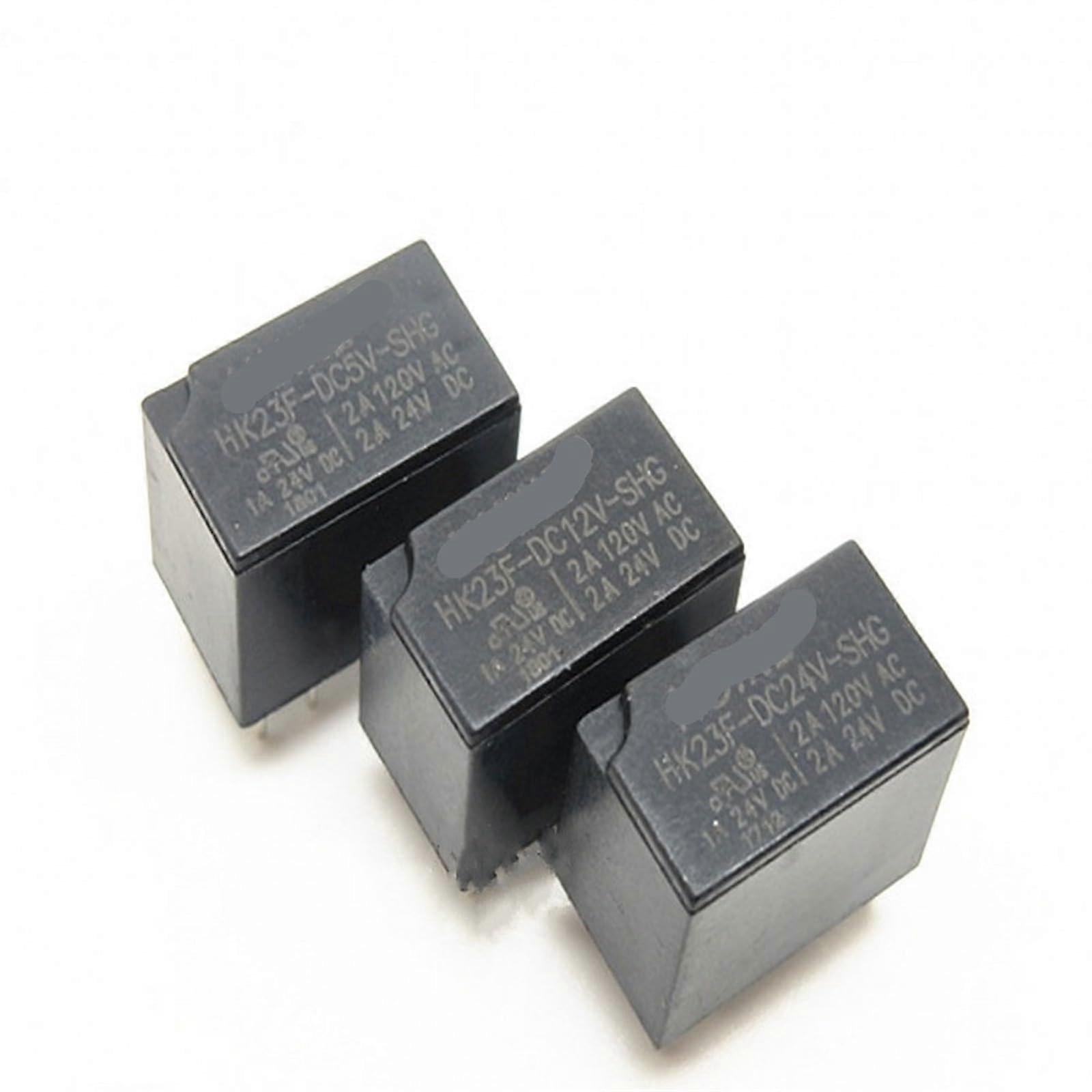 6pole HK23FDC5VSHG HK23FDC12VSHG HK23FDC24VSHG 5 VDC 12 VDC 24 VDC 2A 120 VAC relay, 20 pieces (12V)