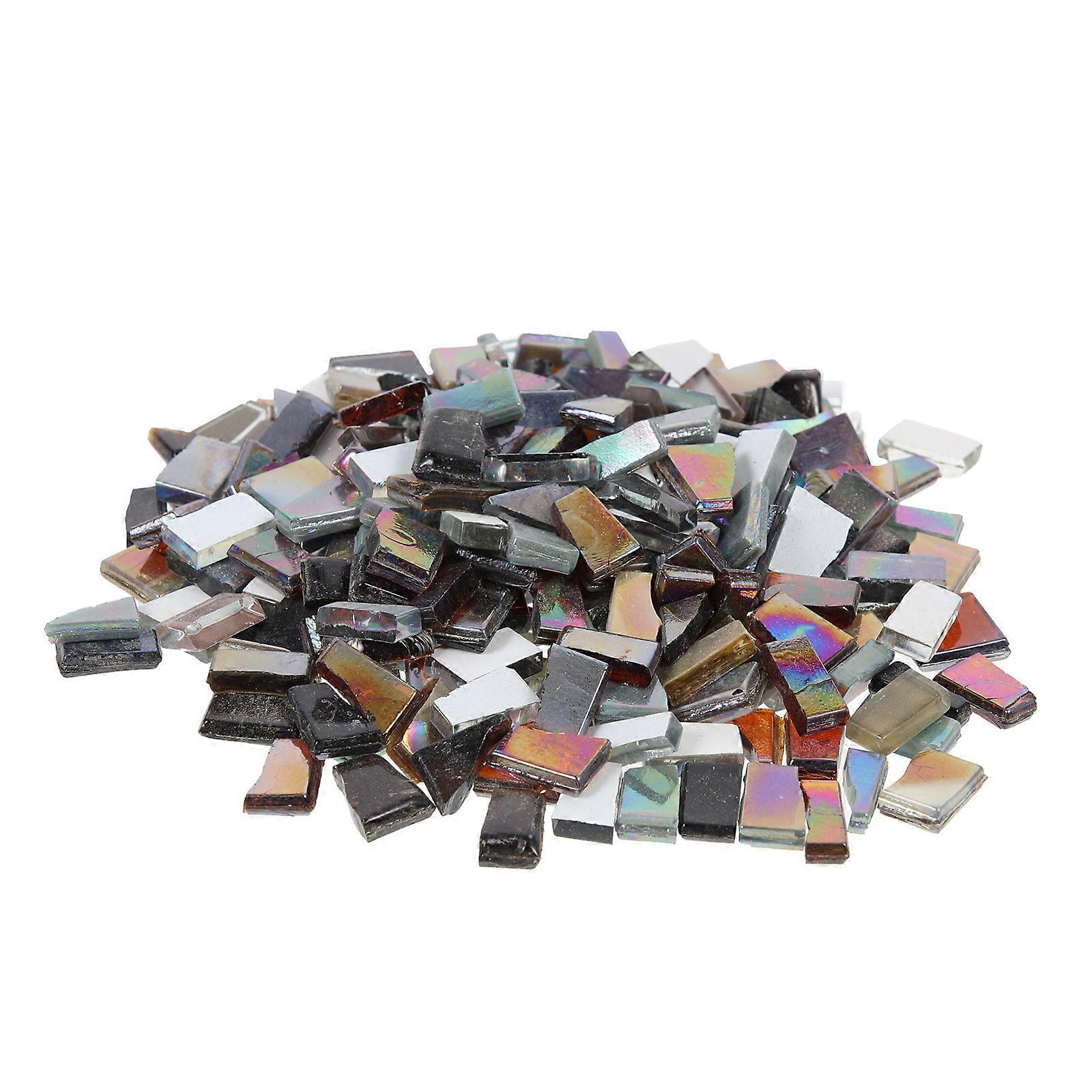 1 Bag of Mosaic Tiles Glass Pieces for DIY Decoration