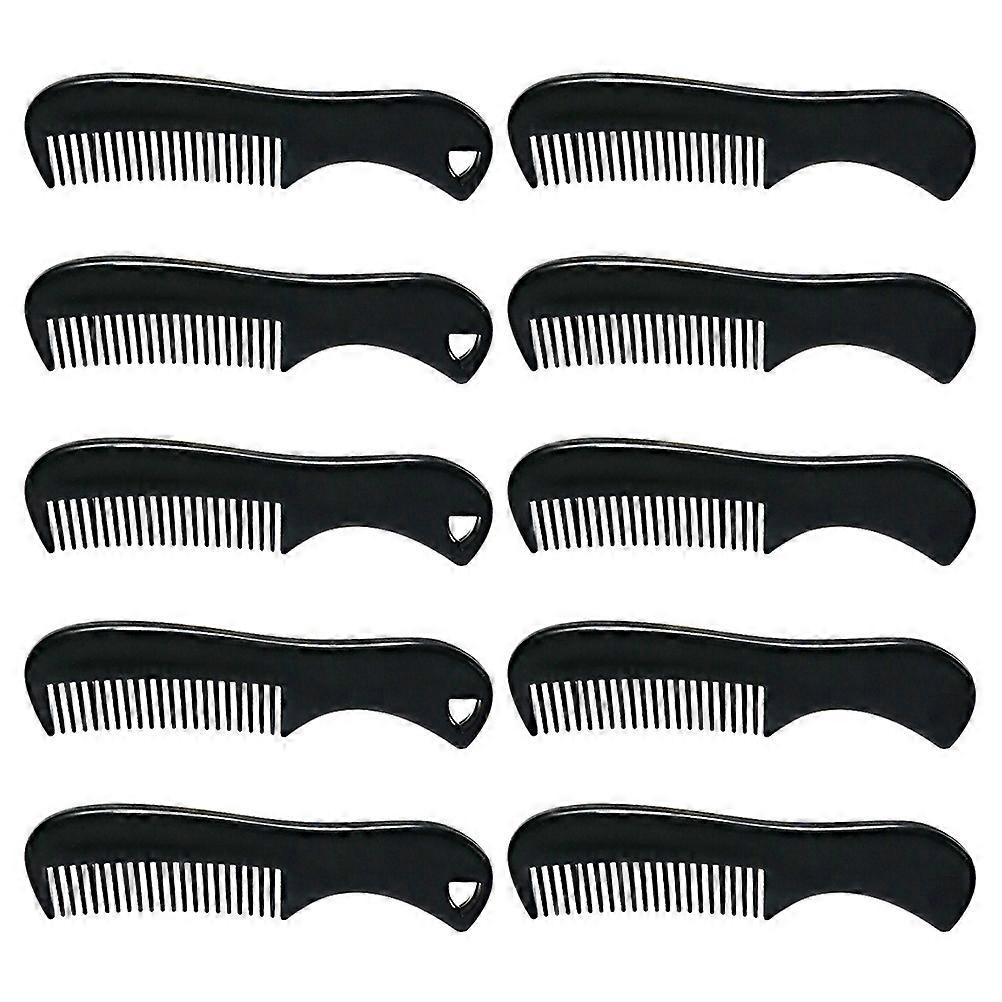 Here's a polished and professional product description for the item you mentioned:
**10pcs Men's Mustache Comb – Pocket Sized Beard Grooming Kit