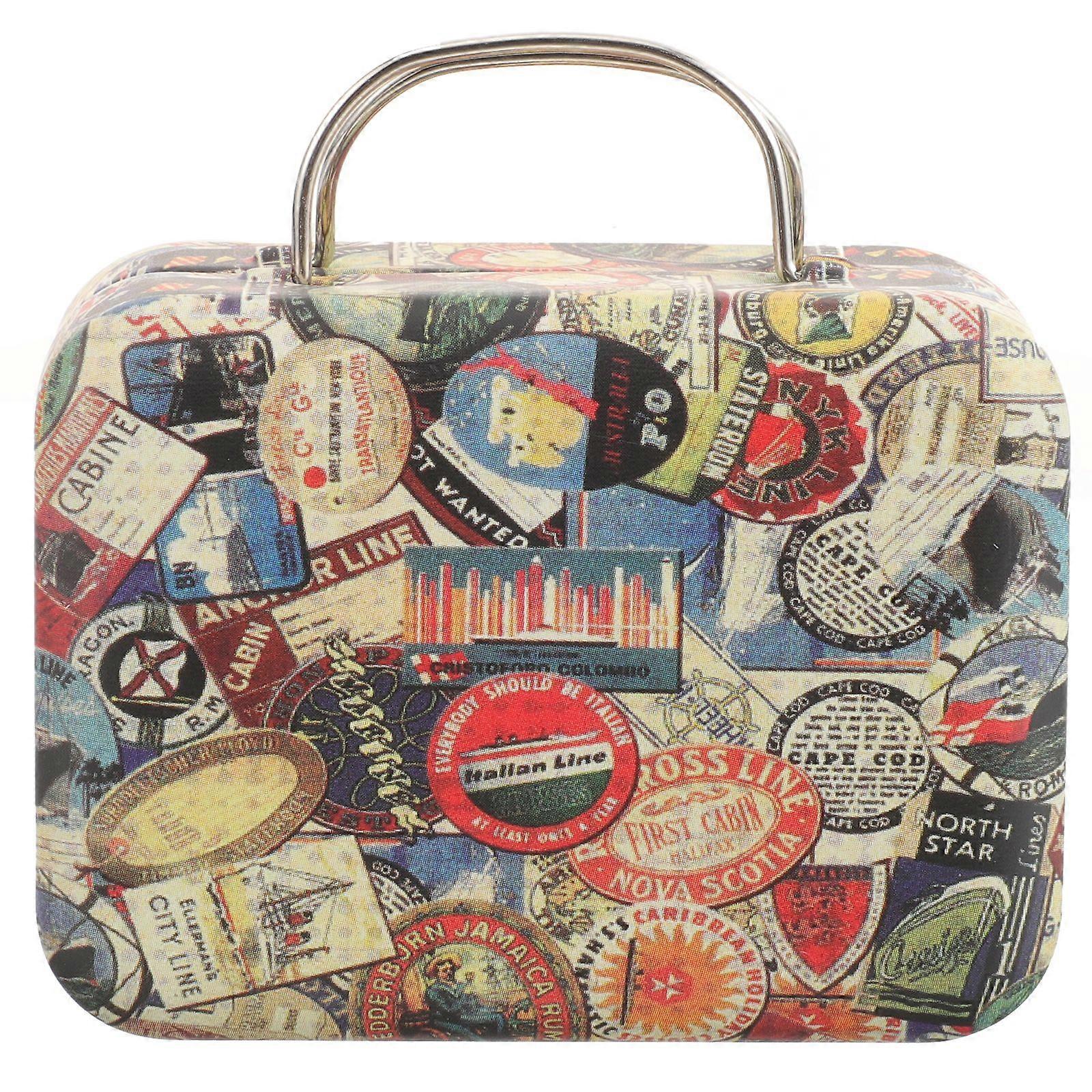 Mini Trinkets Box Small Keepsakes Case Mini Cosmetics Case Fake Eyelash Packing Case Small Box