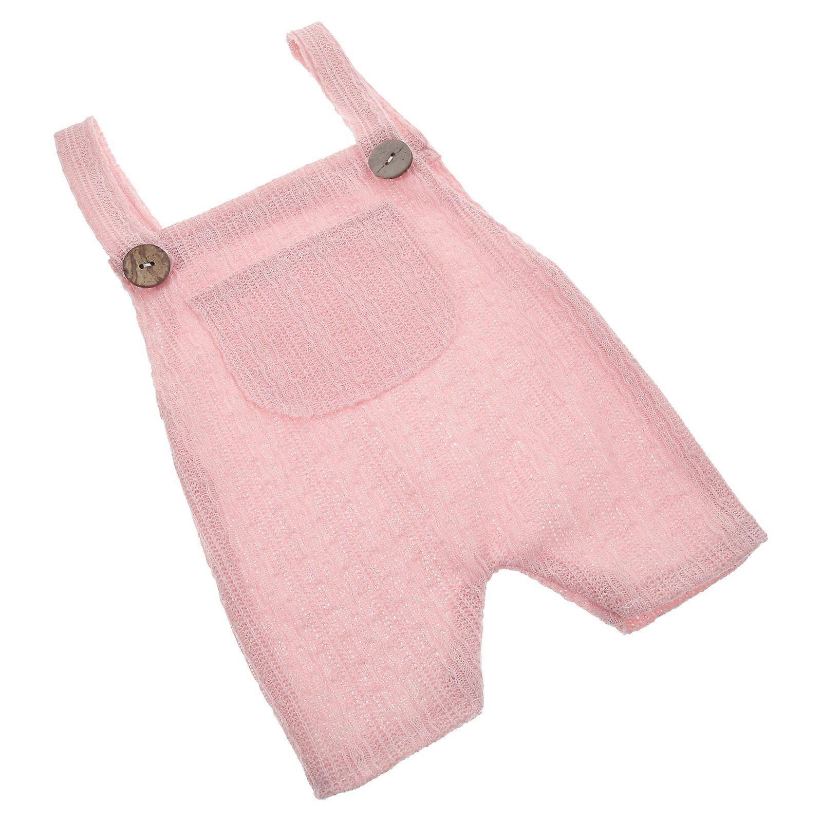 Infant Baby Girl Jumpsuit Sleeveless Suspender Design Suitable For Daily Wear 31x28.5cm Comfortable 1Pcs