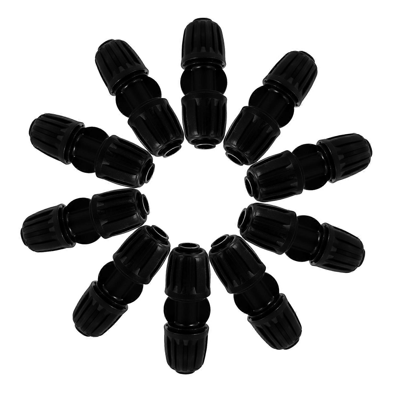 10pcs Drip Irrigation Fittings Tubing Connectors Connection Kit Hose Connectors